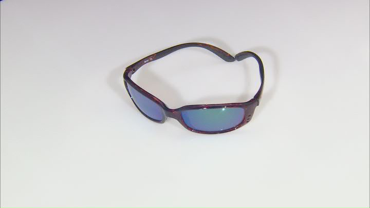Costa Del Mar Brine Tortoise/Copper Green 580G 59mm Polarized Sunglasses Video Thumbnail