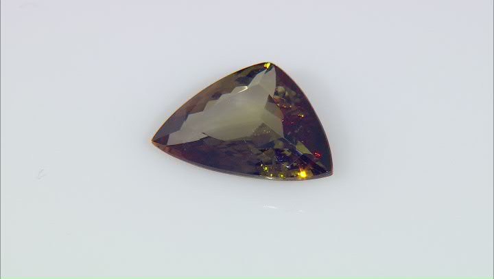 Andalusite 17.5x11.8mm Trillion 6.91ct Video Thumbnail
