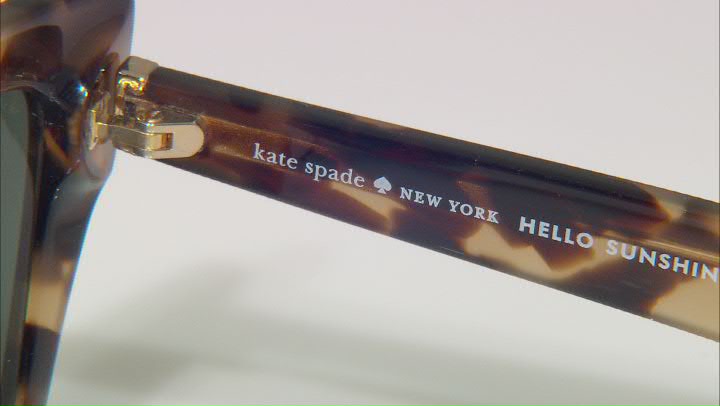 Kate Spade Women's 56mm Dark Havana Sunglasses Video Thumbnail