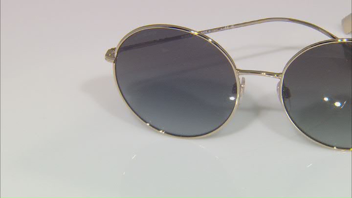 Burberry Women's Pippa 58mm Light Gold Sunglasses Video Thumbnail