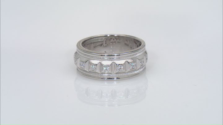 Judith Ripka "Cairo" 0.50ctw Bella Luce® Rhodium Over Sterling Silver Band Ring Video Thumbnail