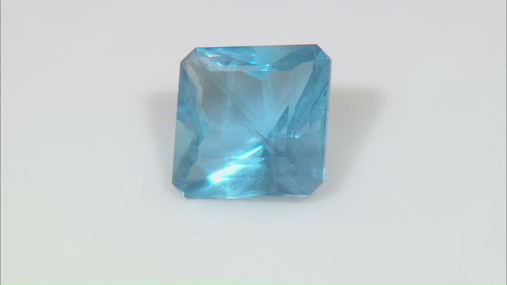 Blue Fluorite 22.5mm Square Octagonal 63.64ct Video Thumbnail