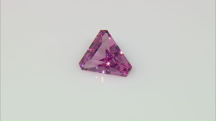Russian Raspberry Spinel 9.7x9.3mm Triangle 2.86ct Video Thumbnail