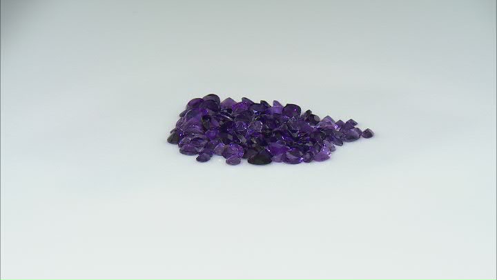 Amethyst Mixed Shapes and Sizes Parcel 100ctw Video Thumbnail