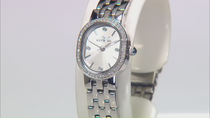 Invicta Angel 20mm Quartz Stainless Steel Watch Video Thumbnail