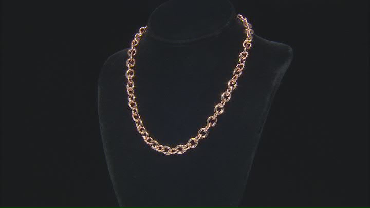 Judith Ripka Verona 18" 14k Gold Clad Necklace Video Thumbnail