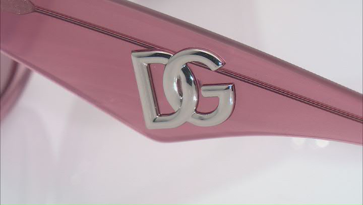 Dolce & Gabbana Women's Fashion 51mm Fleur Pink Sunglasses Video Thumbnail
