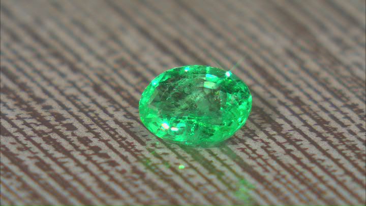 Colombian Emerald 9x7mm Oval 1.43ct Video Thumbnail