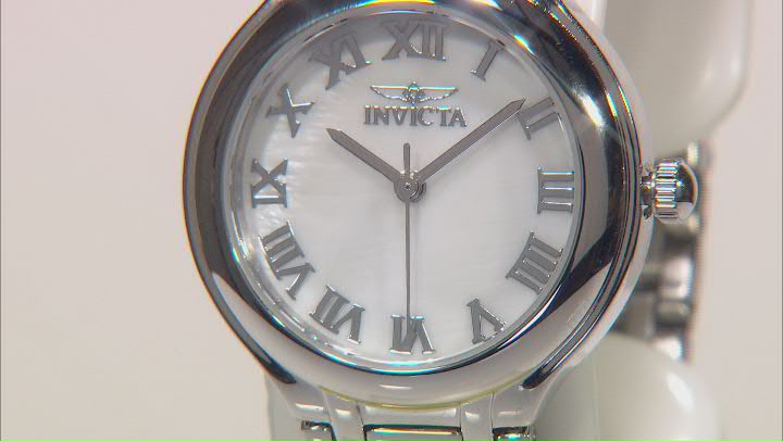 Invicta Wildflower 32mm Stainless Steel Bracelet Quartz Watch Video Thumbnail