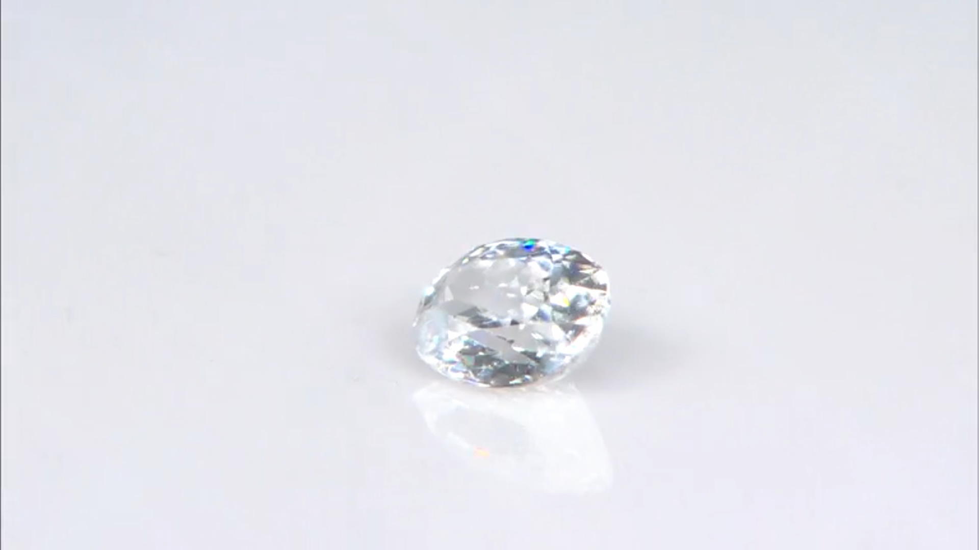 White Zircon 8x6mm Oval 2.00ct Video Thumbnail