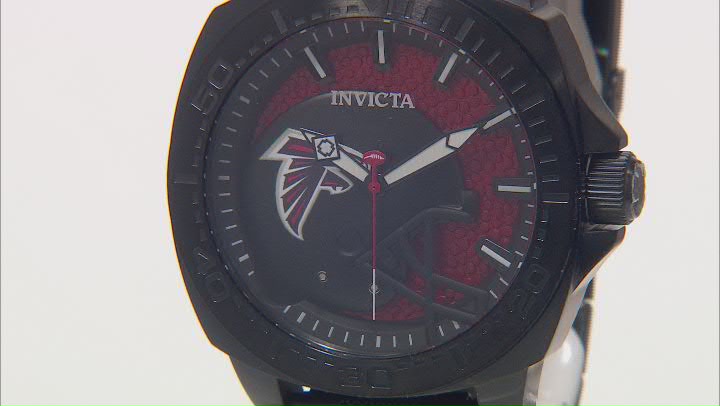 Invicta NFL 46mm Atlanta Falcons Quartz Watch Video Thumbnail