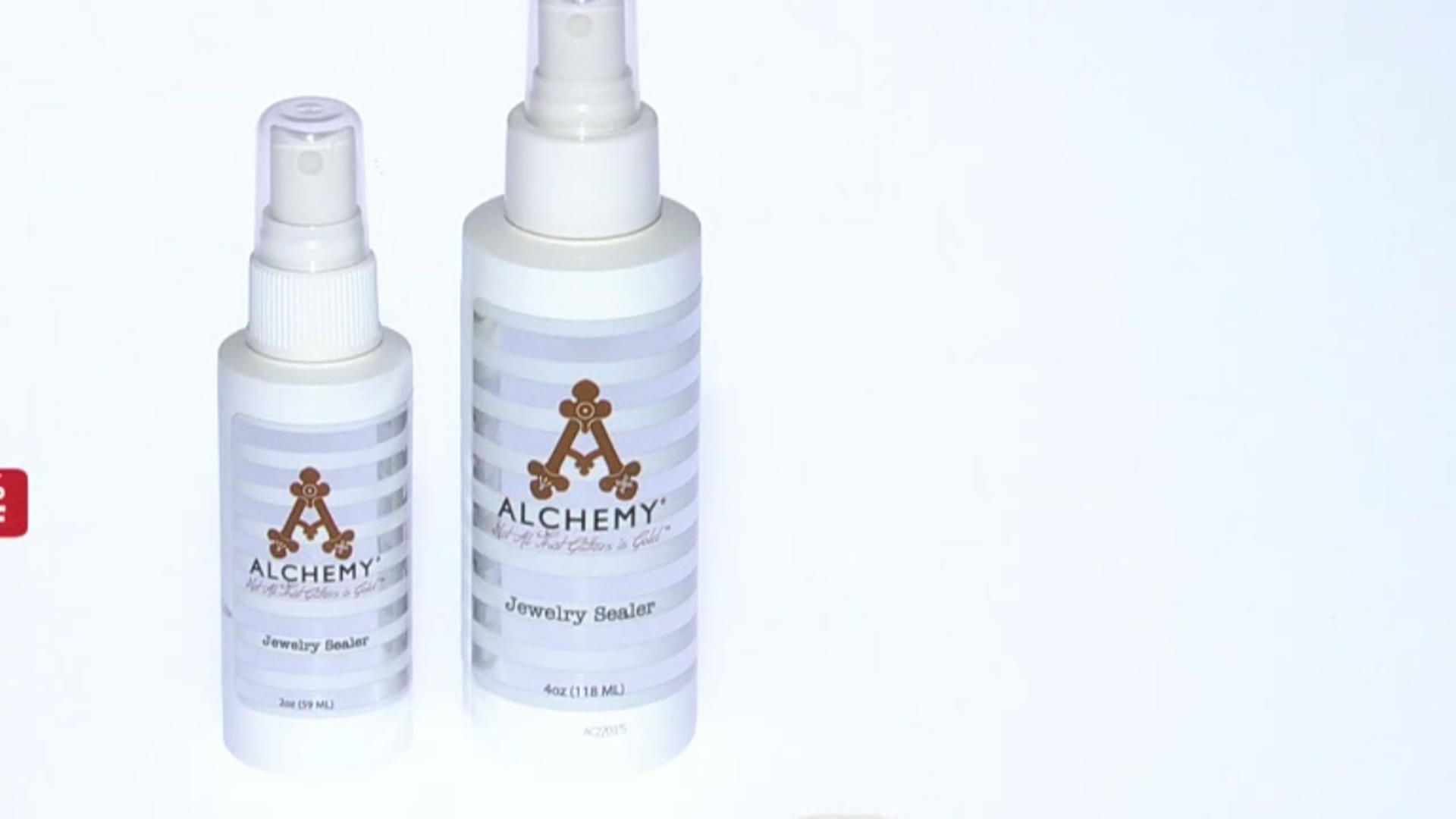 Alchemy Jewelry Sealer Bundle Includes 4 oz and 2 oz Spray Bottles Video Thumbnail