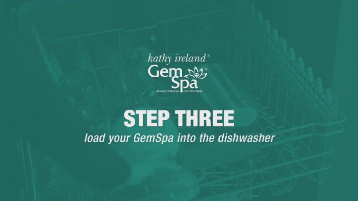 GemSpa™ by kathy ireland® - Easy Home Jewelry Cleaner and Sanitizer