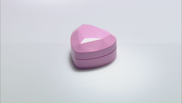 Pink Heart Shape Ring Box with LED Light Video Thumbnail