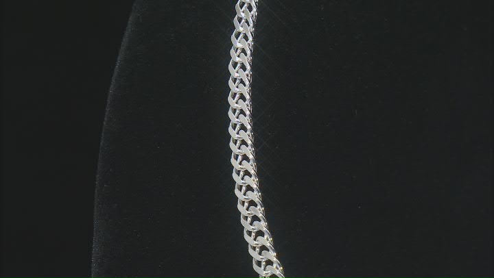 Sterling Silver 5mm Twisted Curb Link 20 Inch Chain Video Thumbnail