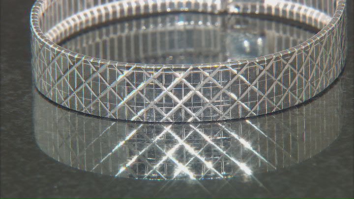 Sterling Silver 12mm Diamond-Cut Cleopatra Bracelet Video Thumbnail