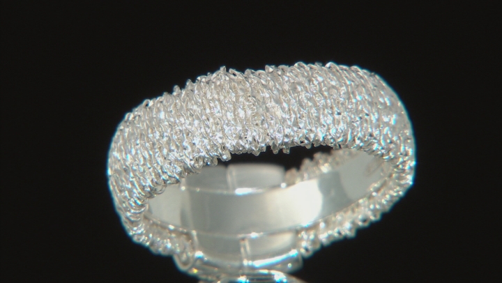 Sterling Silver Wrapped Ring Video Thumbnail