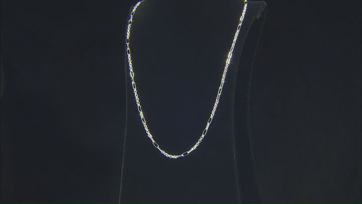 Sterling Silver 22 Inch Rolo Link With Toggle Closure Necklace Video Thumbnail