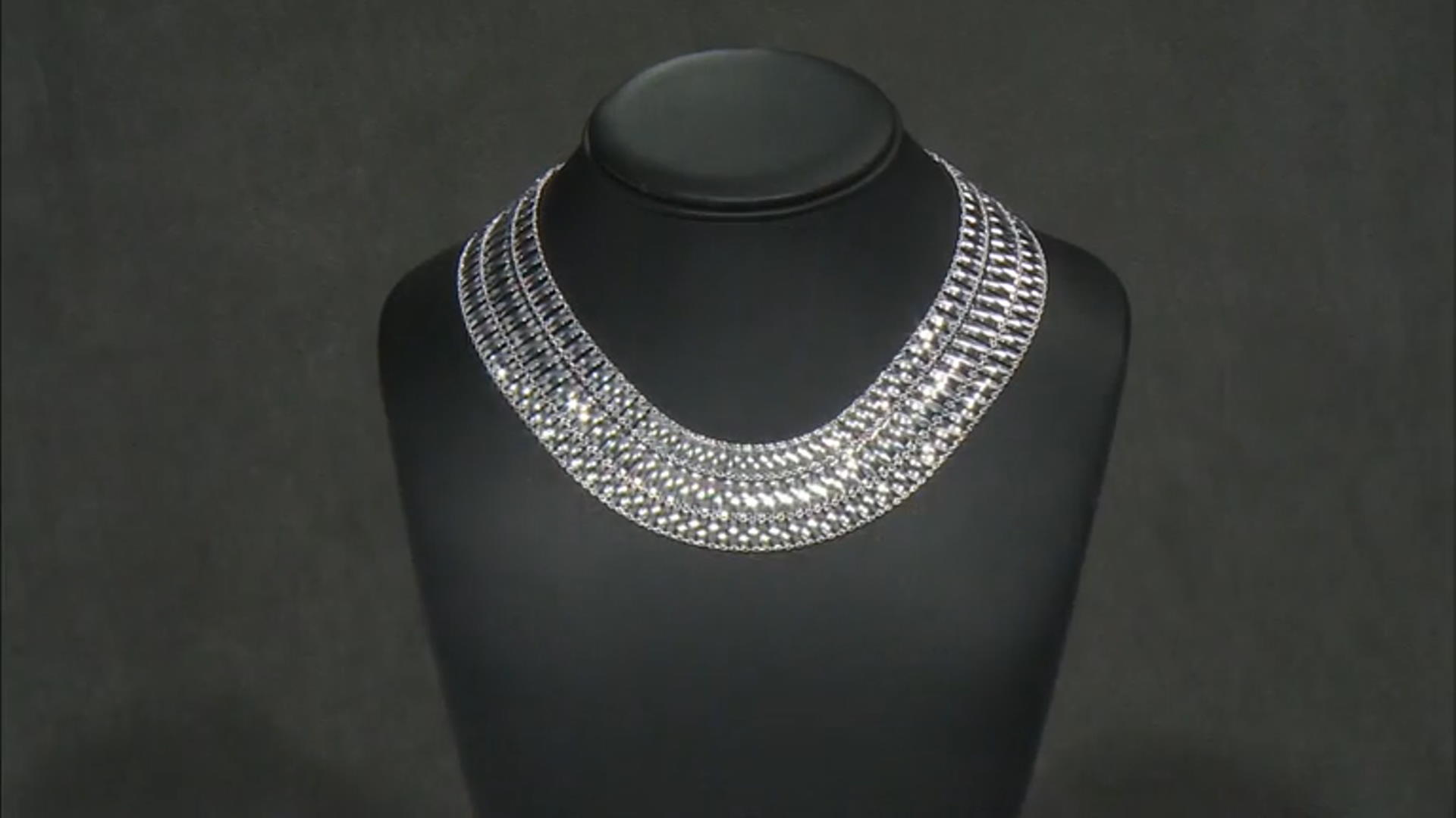 Sterling Silver Multistrand 18 Inch Necklace Video Thumbnail
