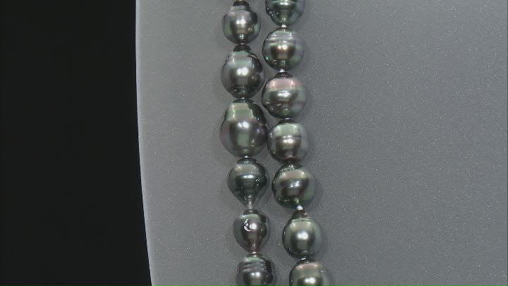 Cultured Gambier Tahitian Pearl 48" Endless Strand Necklace Video Thumbnail