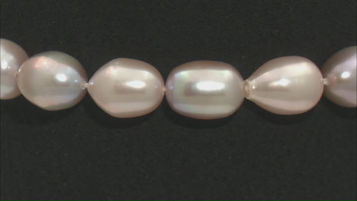 Multi-Color Cultured Freshwater Pearl Stretch Bracelet Video Thumbnail