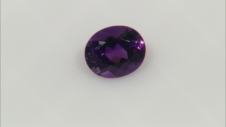 Amethyst 12x10mm Oval 4.00ct Video Thumbnail