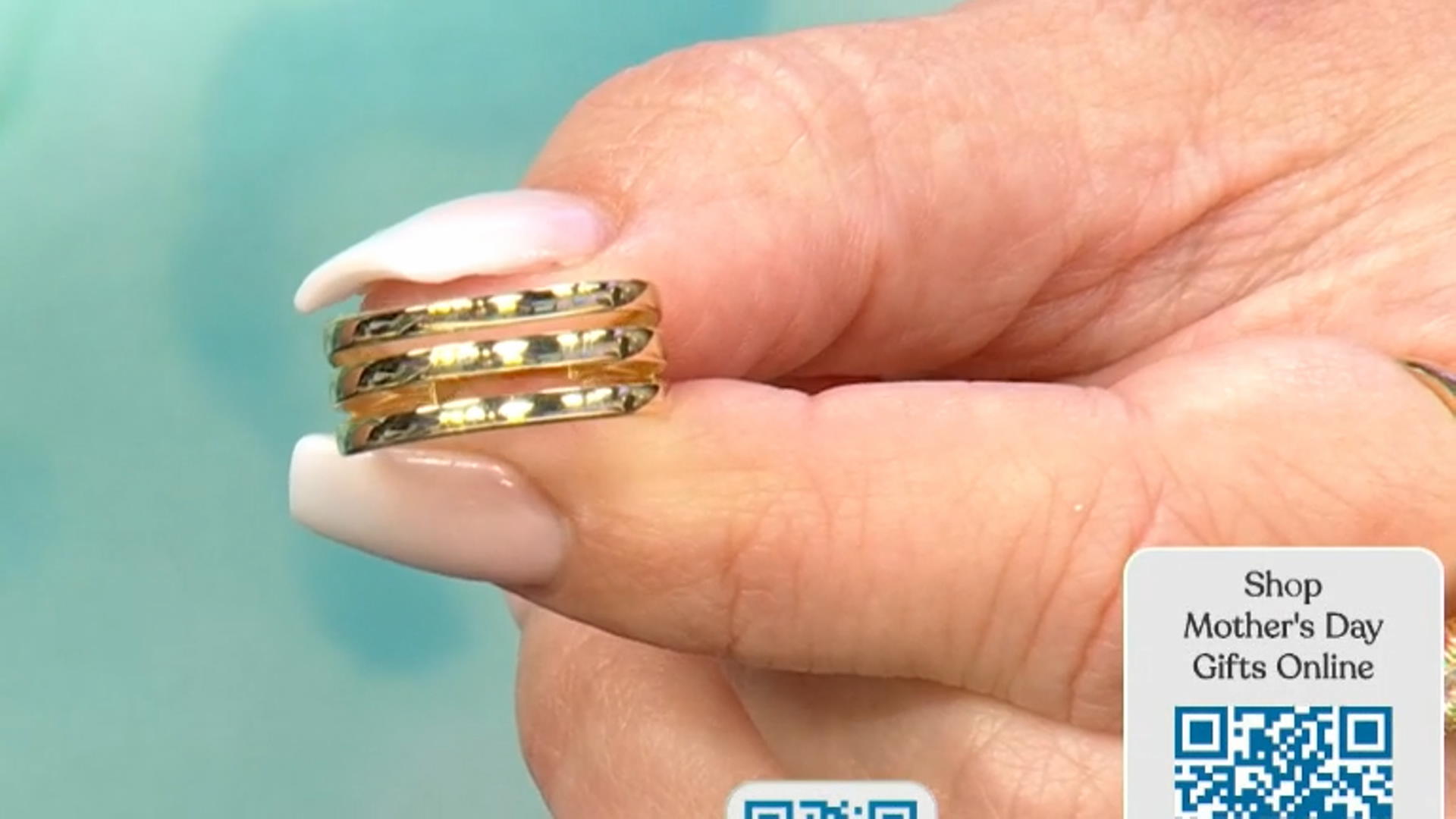 10k Yellow Gold Multi-Row Ring Video Thumbnail