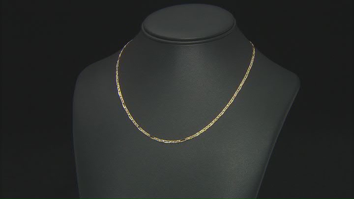 14k Yellow Gold Mariner Mirror Station Necklace Video Thumbnail