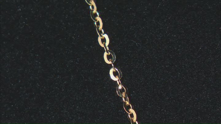 10k Yellow Gold 1.4mm Rolo Link 18 Inch Chain Video Thumbnail