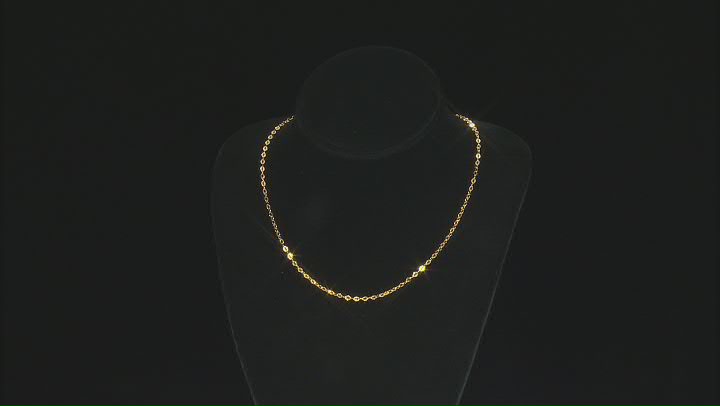 10K Yellow Gold 2.70MM Cable Chain 20 Inch Necklace Video Thumbnail
