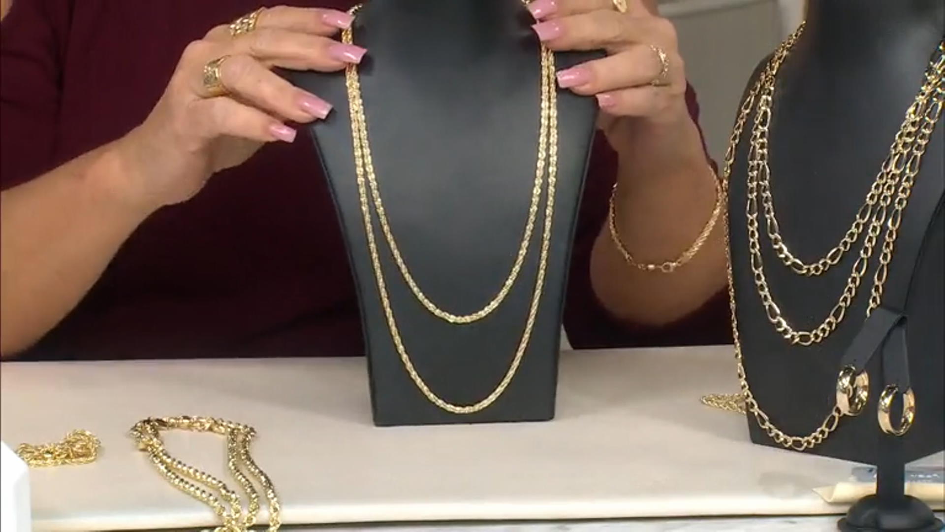 10K Yellow Polished Gold 3MM Rope Chain 20 Inch Necklace Video Thumbnail