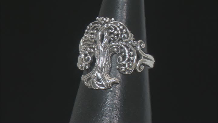 Sterling Silver "Tree of Life" Ring Video Thumbnail