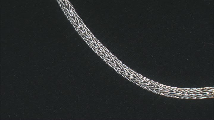 2.5mm Sterling Silver Tulang Naga 18" Chain Necklace Video Thumbnail
