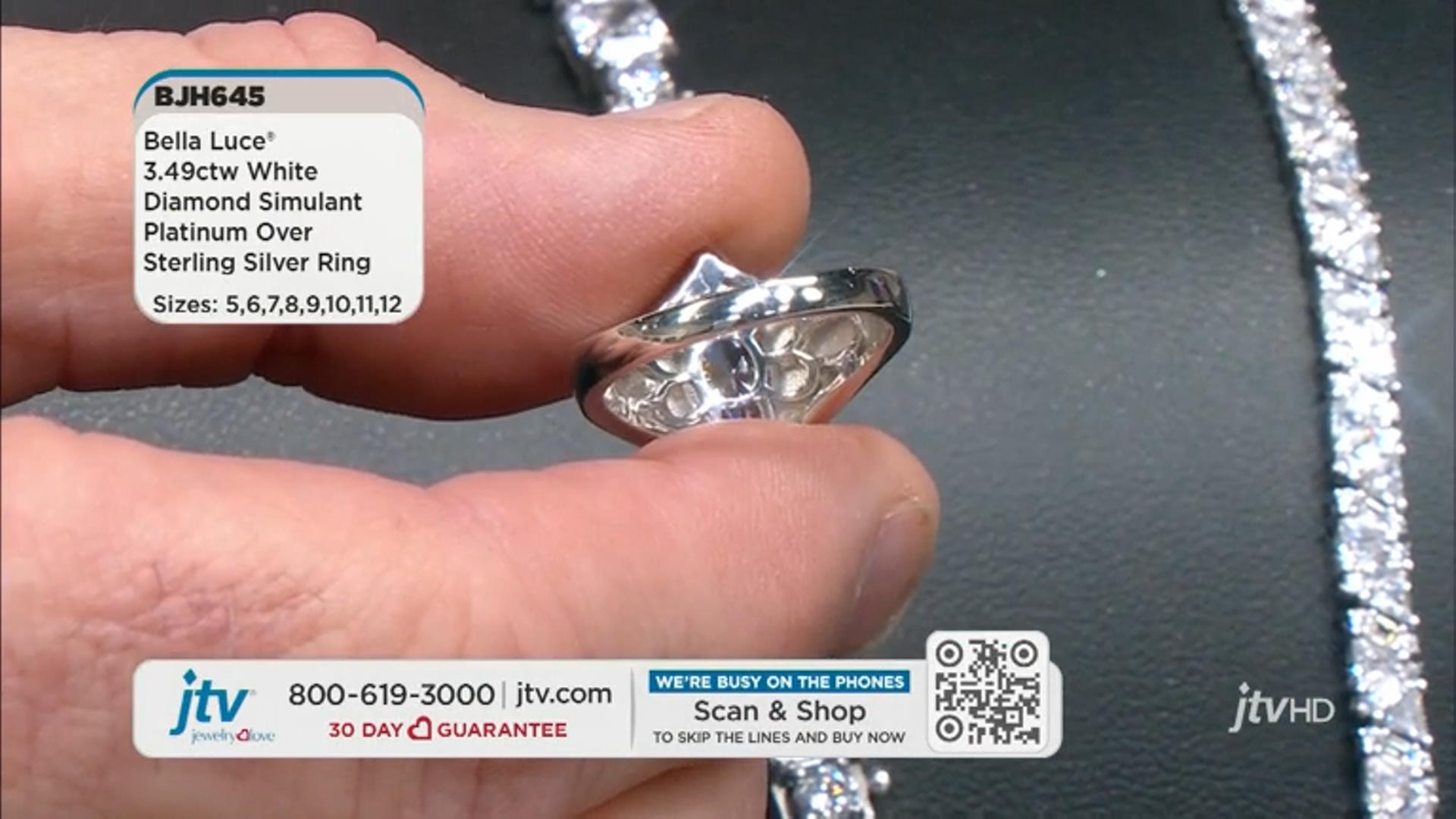 White Cubic Zirconia Platinum Over Sterling Silver Ring 3.49ctw Video Thumbnail