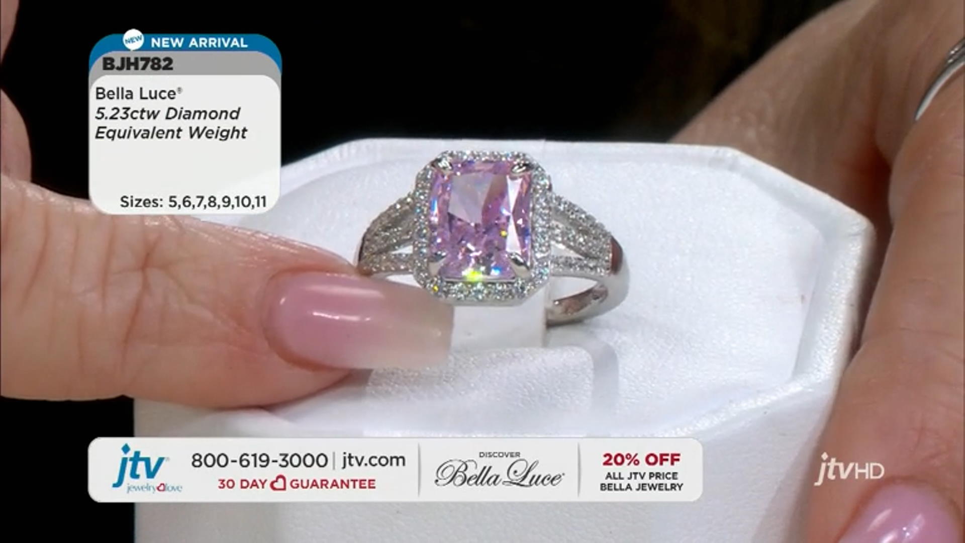 Pink And White Cubic Zirconia Rhodium Over Sterling Silver Ice Flower Cut Ring  8.63ctw Video Thumbnail