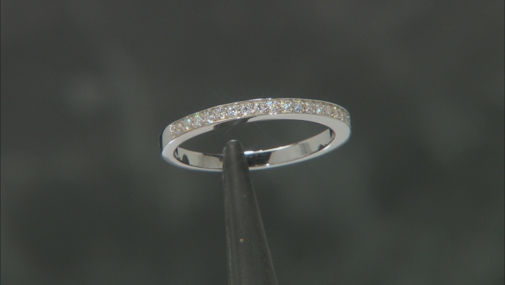 Champagne And White Cubic Zirconia Platinum Over Sterling Silver Ring With Band 6.24ctw Video Thumbnail