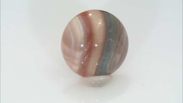 Chalcedony 16mm Round Cabochon 10.00ct Video Thumbnail