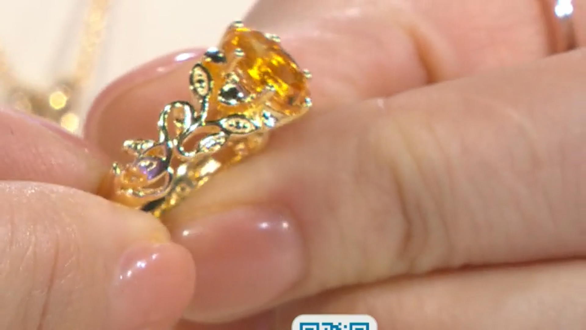Yellow Citrine 18k Yellow Gold Over Sterling Silver Solitaire Ring 1.45ct Video Thumbnail