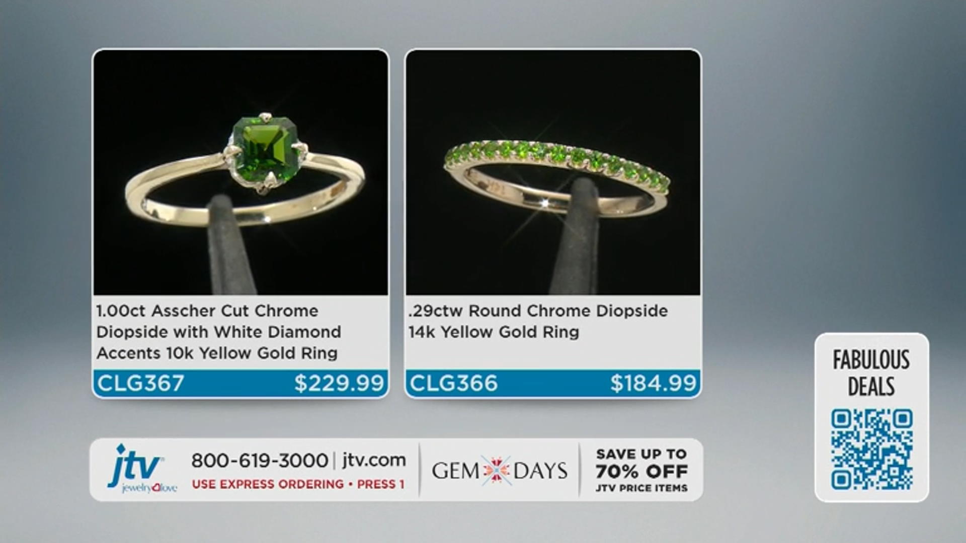 Chrome Diopside 14k Yellow Gold Ring 0.29ctw Video Thumbnail