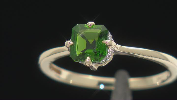 Chrome Diopside 10k Yellow Gold Ring 1.03ctw Video Thumbnail