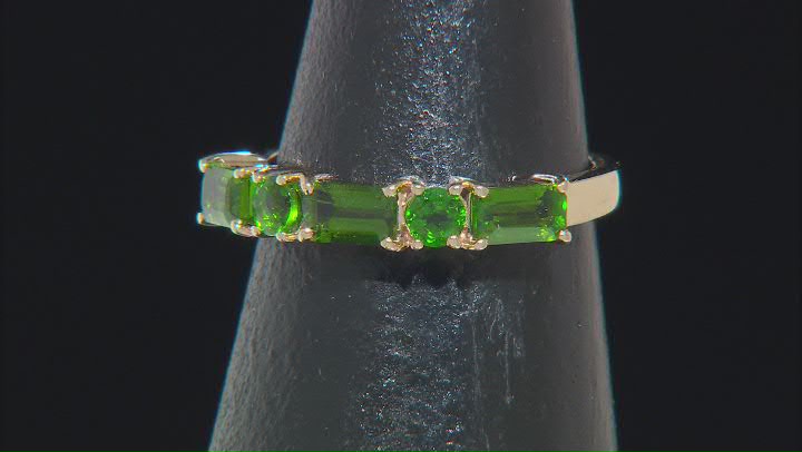 Chrome Diopside 10k Yellow Gold Ring 1.01ctw Video Thumbnail