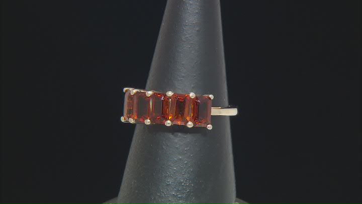 Maderia Citrine 10k Yellow Gold Ring 0.59ctw Video Thumbnail