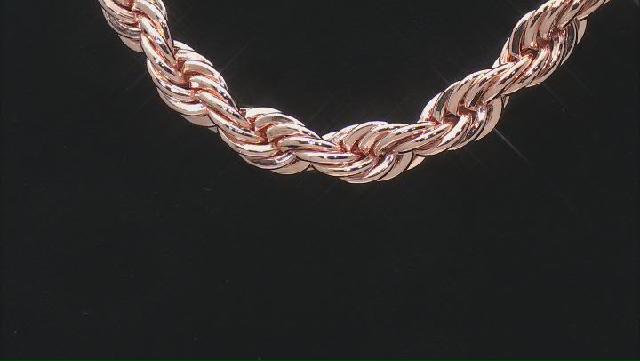 Copper Rope Chain Necklace Video Thumbnail