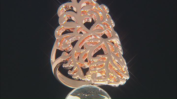 Copper Filigree Knuckle Ring Video Thumbnail