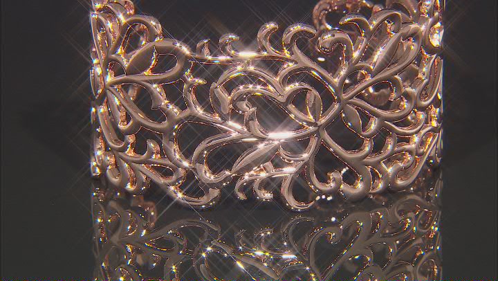 Copper Filigree Cuff Bracelet Video Thumbnail