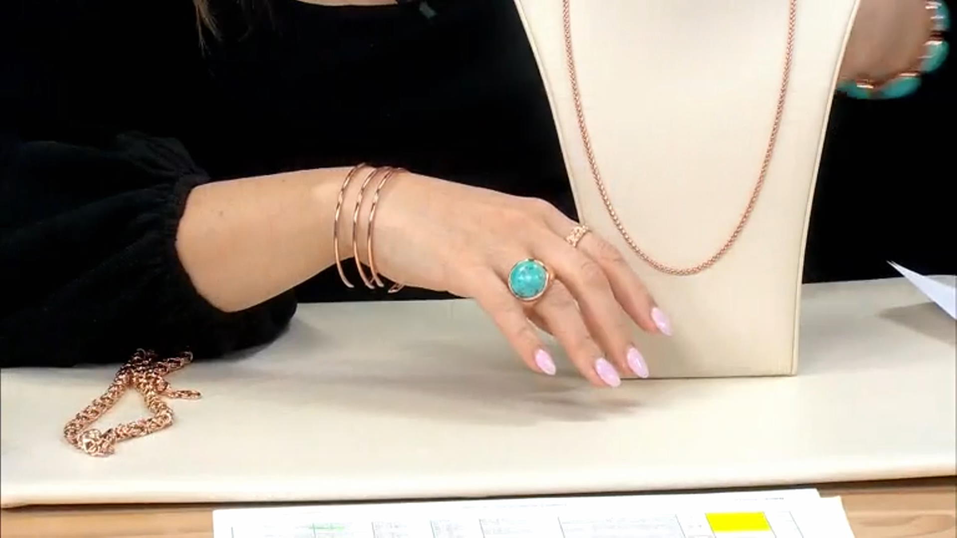 Set of 10 Copper Cuff Bracelets Video Thumbnail