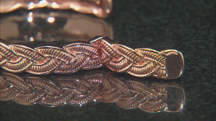 Copper Braided Cuff Bracelet Video Thumbnail