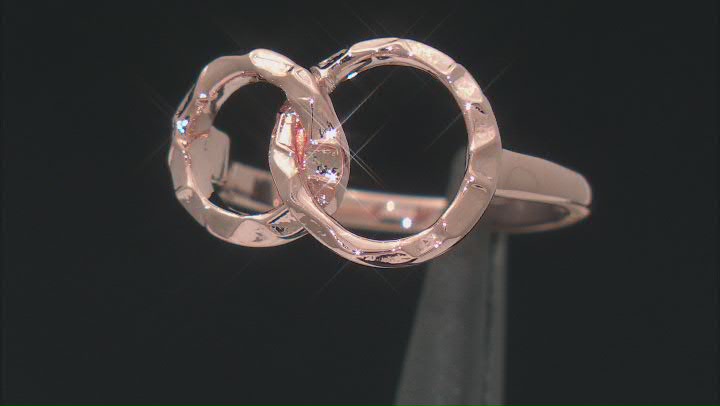 Copper Interlocking Rings Ring Video Thumbnail