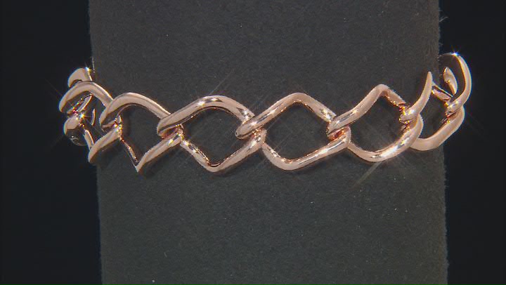 Copper Organic Link Bracelet Video Thumbnail