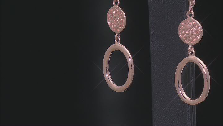 Copper Dangle Earrings Video Thumbnail